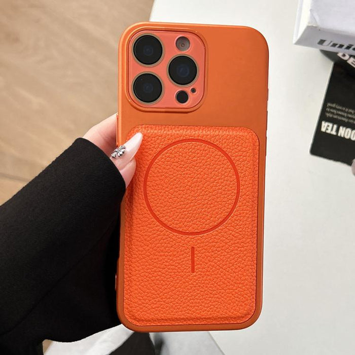 Se transforma en una funda magnética de TPU con textura de cuero de lichi de 17 pulgadas., For iPhone 13 Pro, For iPhone 13, For iPhone 12, For iPhone 12 Pro Max, For iPhone 12 Pro