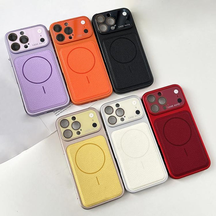 Se transforma en una funda magnética de TPU con textura de cuero de lichi de 17 pulgadas., For iPhone 13 Pro, For iPhone 13, For iPhone 12, For iPhone 12 Pro Max, For iPhone 12 Pro