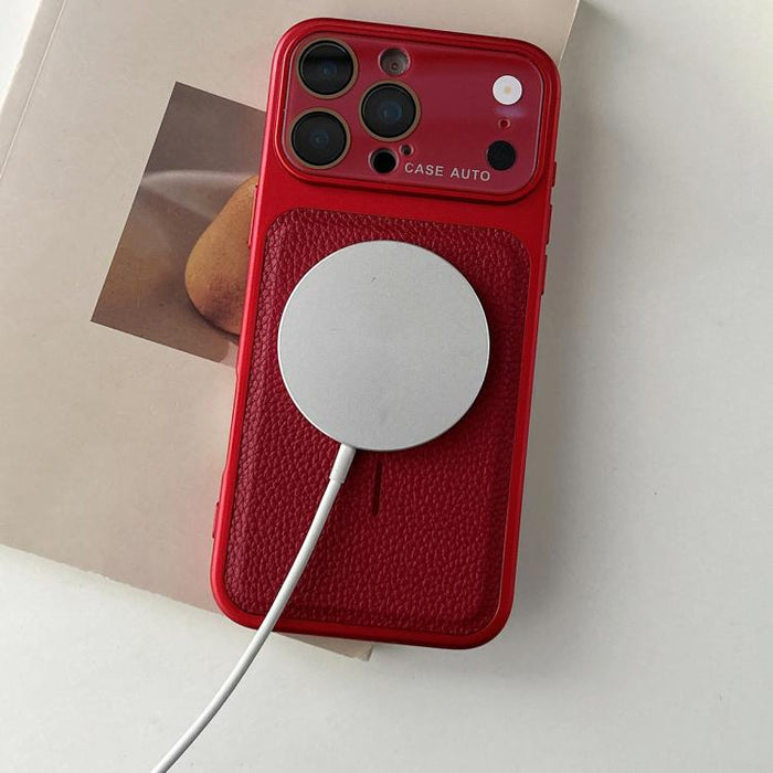 Se transforma en una funda magnética de TPU con textura de cuero de lichi de 17 pulgadas., For iPhone 13 Pro, For iPhone 13, For iPhone 12, For iPhone 12 Pro Max, For iPhone 12 Pro