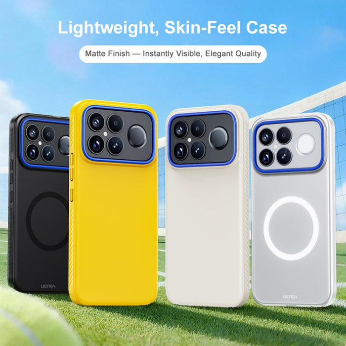 Funda magnética para teléfono de PC con tacto de piel de la serie Blues, For Redmi K90, For Redmi K90 Pro Max