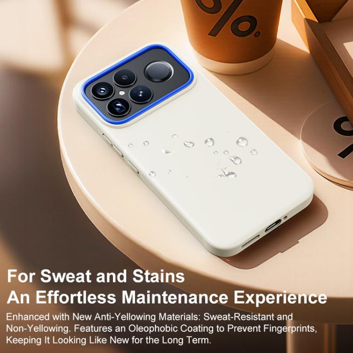 Funda magnética para teléfono de PC con tacto de piel de la serie Blues, For Redmi K90, For Redmi K90 Pro Max