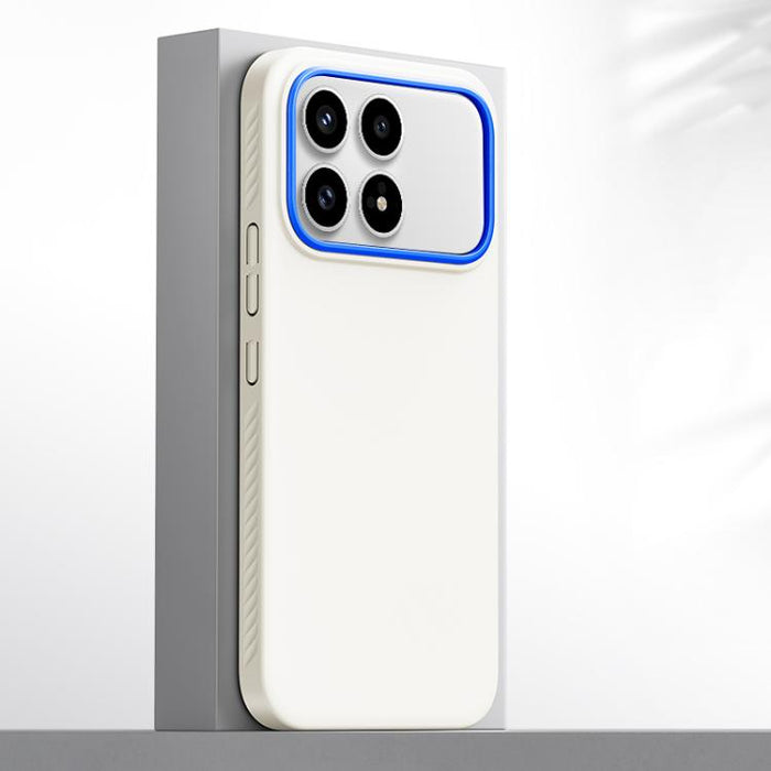 Funda magnética para teléfono de PC con tacto de piel de la serie Blues, For Redmi K90, For Redmi K90 Pro Max