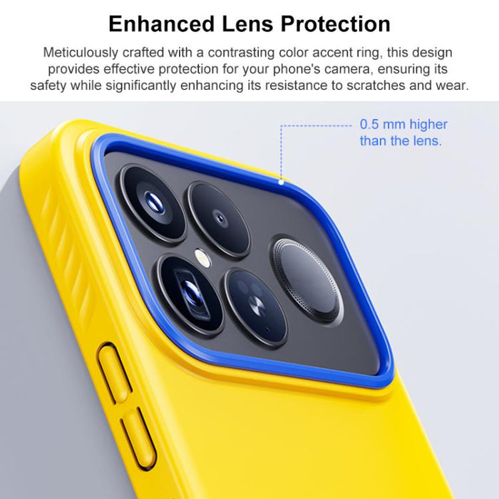 Funda magnética para teléfono de PC con tacto de piel de la serie Blues, For Redmi K90, For Redmi K90 Pro Max