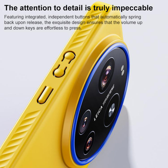 Funda magnética para teléfono de PC con tacto de piel de la serie Blues, For Xiaomi 17 Ultra, For Xiaomi 15 Ultra, For Xiaomi 14 Ultra