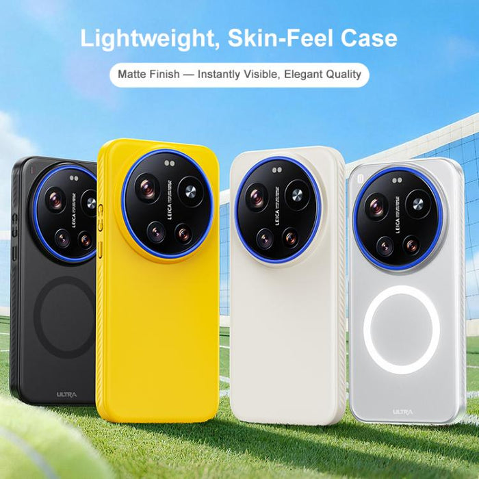 Funda magnética para teléfono de PC con tacto de piel de la serie Blues, For Xiaomi 17 Ultra, For Xiaomi 15 Ultra, For Xiaomi 14 Ultra