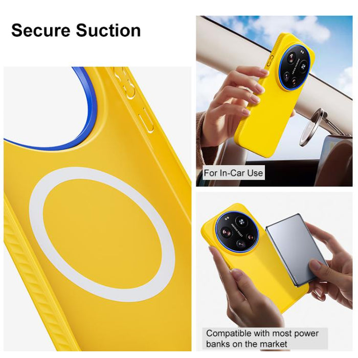 Funda magnética para teléfono de PC con tacto de piel de la serie Blues, For Xiaomi 17 Ultra, For Xiaomi 15 Ultra, For Xiaomi 14 Ultra