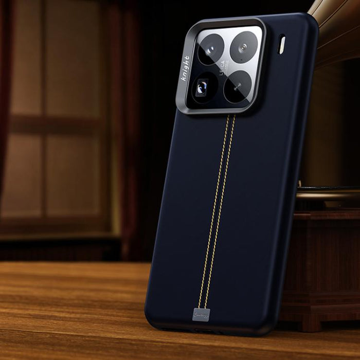 Funda magnética para teléfono Jazz Series con marco de metal texturizado y piel vegana de estilo retro., For Xiaomi 17, For Xiaomi 15S Pro, For Xiaomi 15 Pro, For Xiaomi 15, For Xiaomi 14 Pro, For Xiaomi 14