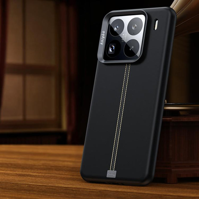 Funda magnética para teléfono Jazz Series con marco de metal texturizado y piel vegana de estilo retro., For Xiaomi 17, For Xiaomi 15S Pro, For Xiaomi 15 Pro, For Xiaomi 15, For Xiaomi 14 Pro, For Xiaomi 14