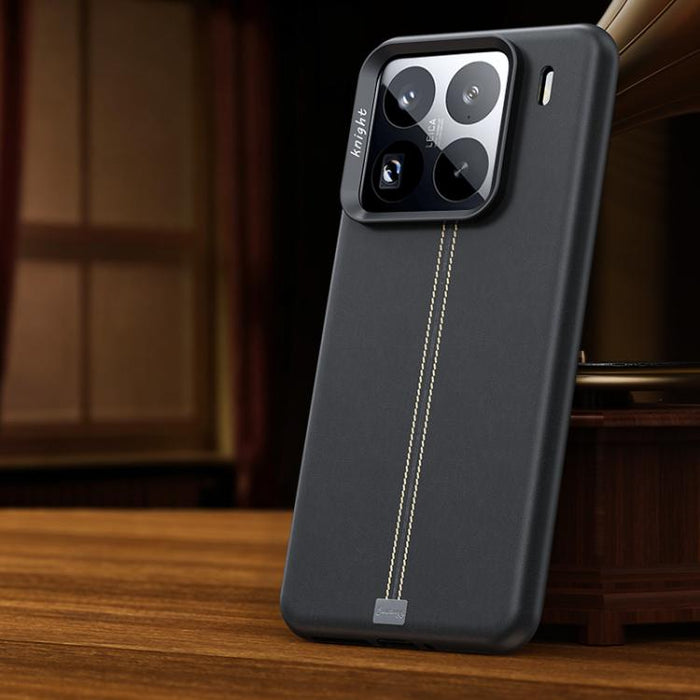 Funda magnética para teléfono Jazz Series con marco de metal texturizado y piel vegana de estilo retro., For Xiaomi 17, For Xiaomi 15S Pro, For Xiaomi 15 Pro, For Xiaomi 15, For Xiaomi 14 Pro, For Xiaomi 14