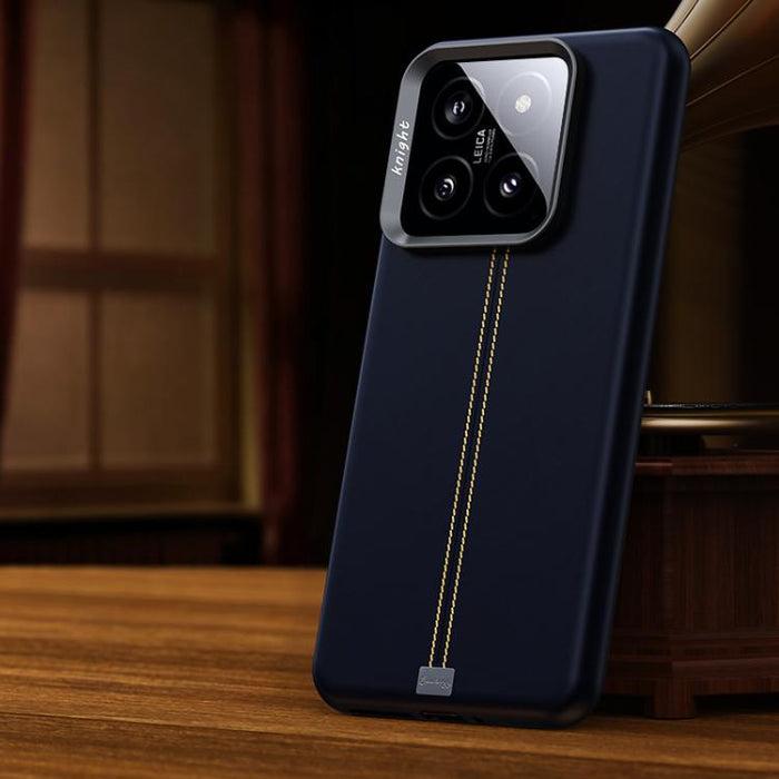Funda magnética para teléfono Jazz Series con marco de metal texturizado y piel vegana de estilo retro., For Xiaomi 17, For Xiaomi 15S Pro, For Xiaomi 15 Pro, For Xiaomi 15, For Xiaomi 14 Pro, For Xiaomi 14