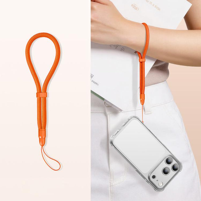 Cordón de muñeca para teléfono con cierre automático estilo bala