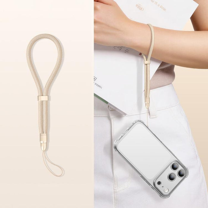 Cordón de muñeca para teléfono con cierre automático estilo bala