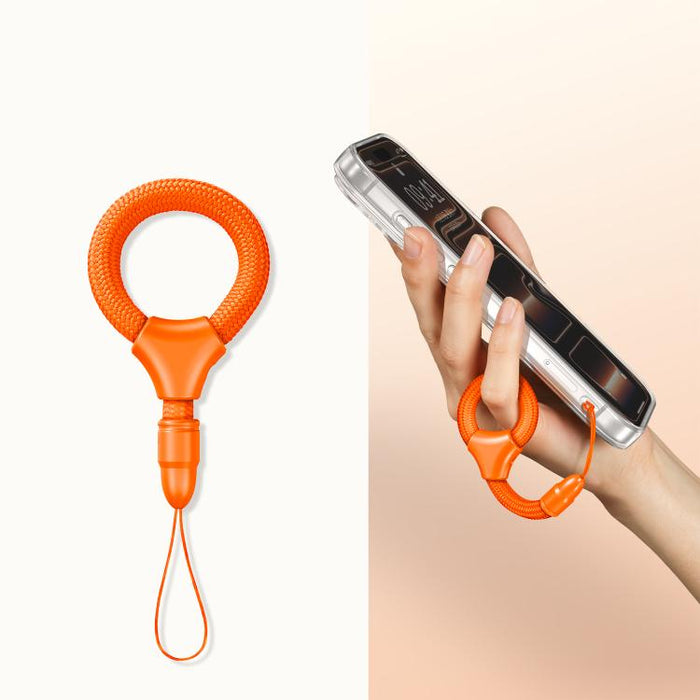 Mini cordón para teléfono con anillo autoblocante