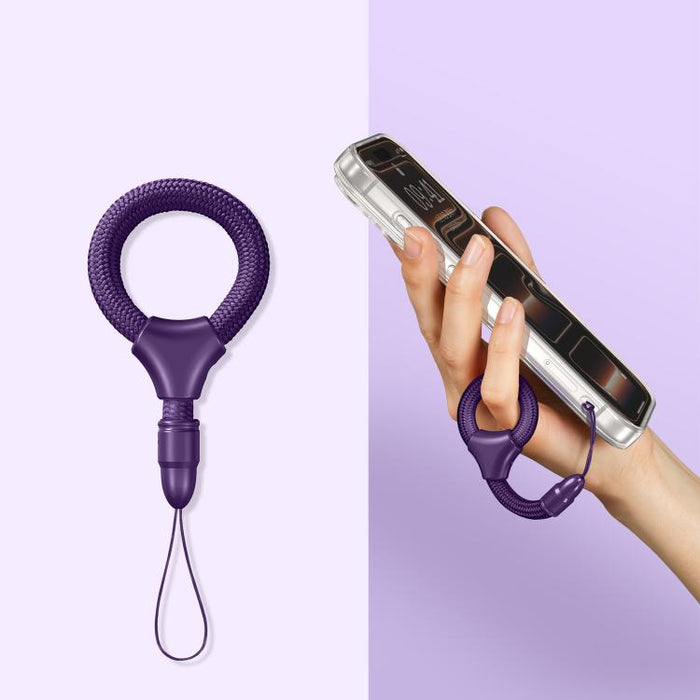 Mini cordón para teléfono con anillo autoblocante