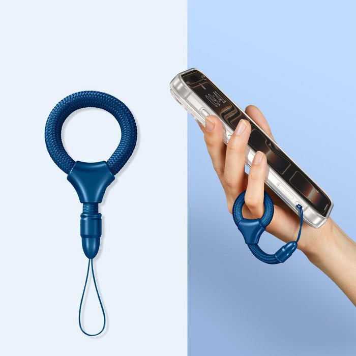 Mini cordón para teléfono con anillo autoblocante