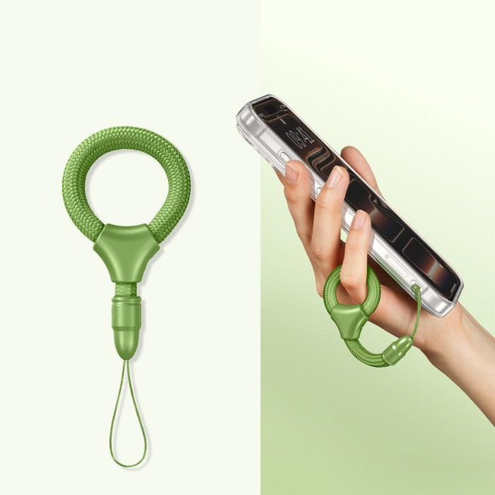 Mini cordón para teléfono con anillo autoblocante