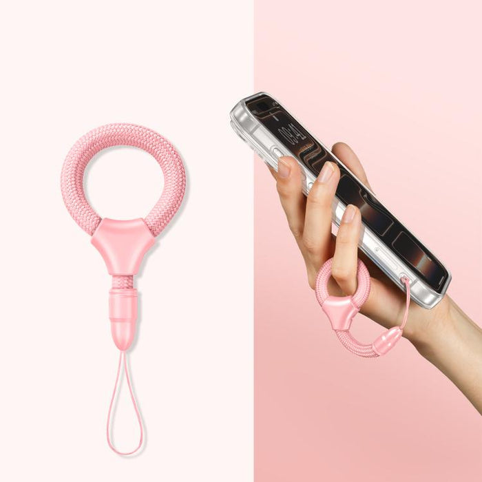 Mini cordón para teléfono con anillo autoblocante