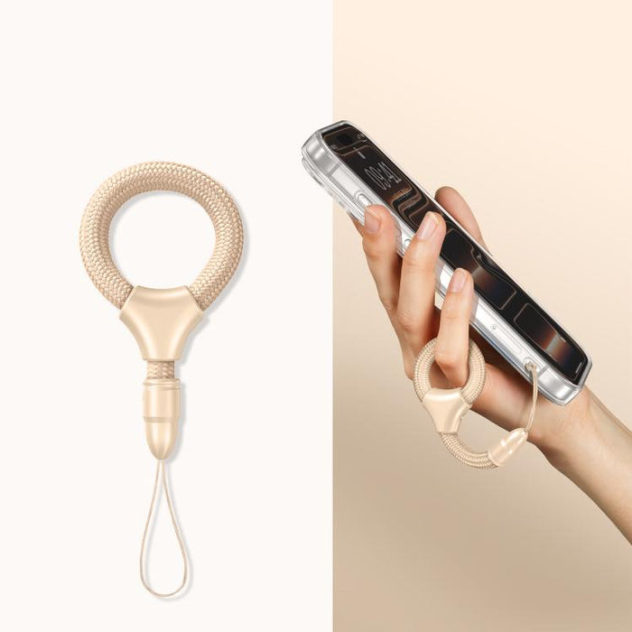 Mini cordón para teléfono con anillo autoblocante