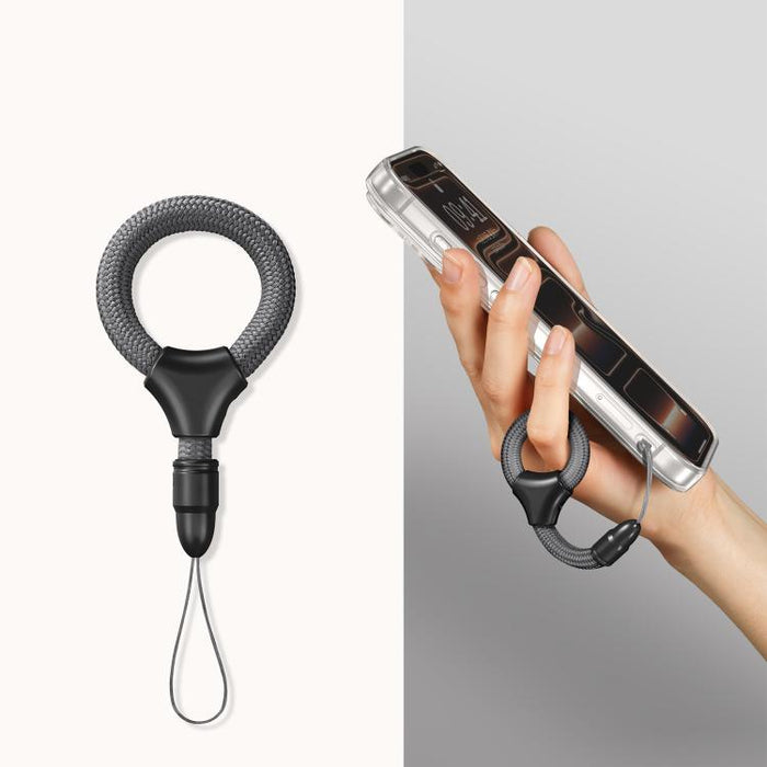 Mini cordón para teléfono con anillo autoblocante