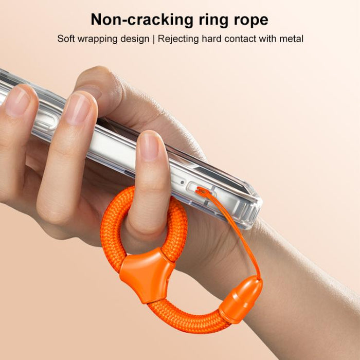 Mini cordón para teléfono con anillo autoblocante