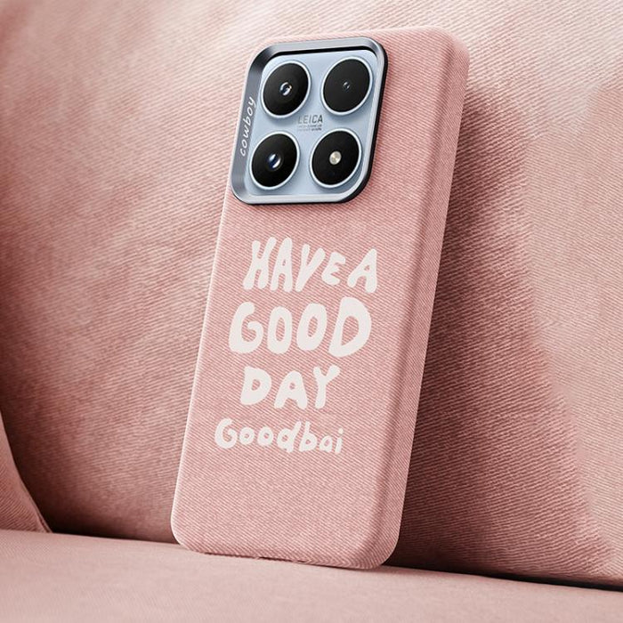 Hermosa funda magnética para teléfono con textura vaquera y cobertura total., For Xiaomi 17, For Xiaomi 15S Pro, For Xiaomi 15 Pro, For Xiaomi 15, For Xiaomi 14 Pro, For Xiaomi 14