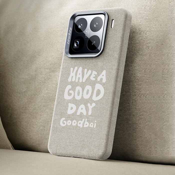 Hermosa funda magnética para teléfono con textura vaquera y cobertura total., For Xiaomi 17, For Xiaomi 15S Pro, For Xiaomi 15 Pro, For Xiaomi 15, For Xiaomi 14 Pro, For Xiaomi 14