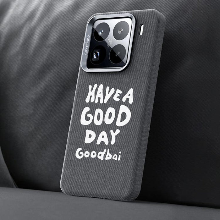 Hermosa funda magnética para teléfono con textura vaquera y cobertura total., For Xiaomi 17, For Xiaomi 15S Pro, For Xiaomi 15 Pro, For Xiaomi 15, For Xiaomi 14 Pro, For Xiaomi 14