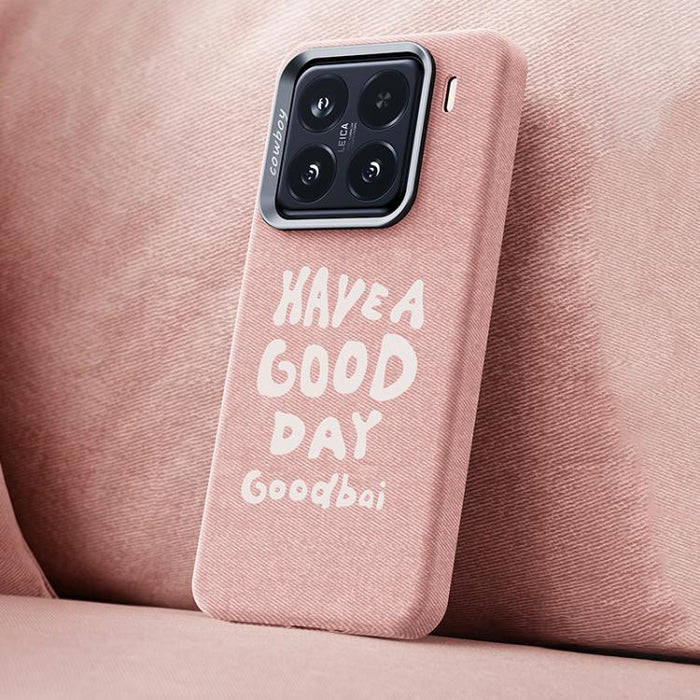 Hermosa funda magnética para teléfono con textura vaquera y cobertura total., For Xiaomi 17, For Xiaomi 15S Pro, For Xiaomi 15 Pro, For Xiaomi 15, For Xiaomi 14 Pro, For Xiaomi 14