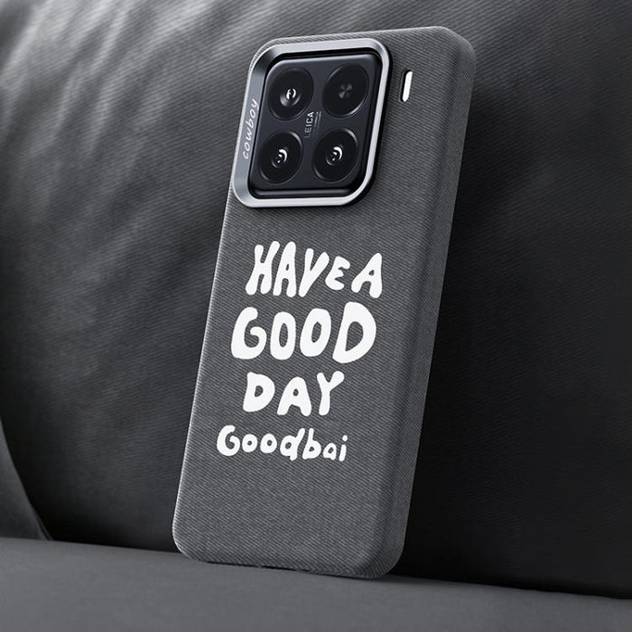 Hermosa funda magnética para teléfono con textura vaquera y cobertura total., For Xiaomi 17, For Xiaomi 15S Pro, For Xiaomi 15 Pro, For Xiaomi 15, For Xiaomi 14 Pro, For Xiaomi 14