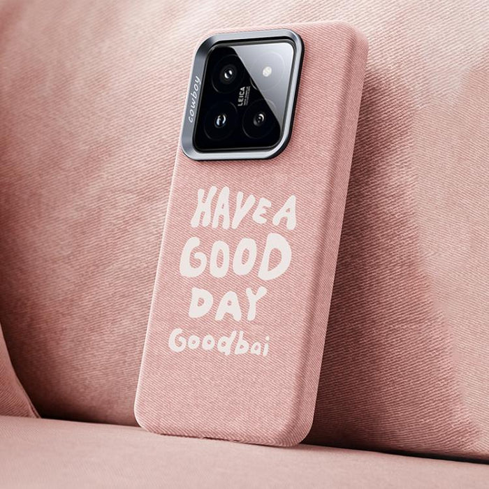 Hermosa funda magnética para teléfono con textura vaquera y cobertura total., For Xiaomi 17, For Xiaomi 15S Pro, For Xiaomi 15 Pro, For Xiaomi 15, For Xiaomi 14 Pro, For Xiaomi 14