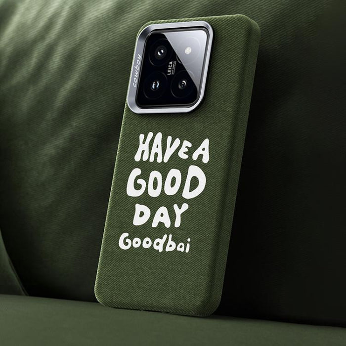 Hermosa funda magnética para teléfono con textura vaquera y cobertura total., For Xiaomi 17, For Xiaomi 15S Pro, For Xiaomi 15 Pro, For Xiaomi 15, For Xiaomi 14 Pro, For Xiaomi 14
