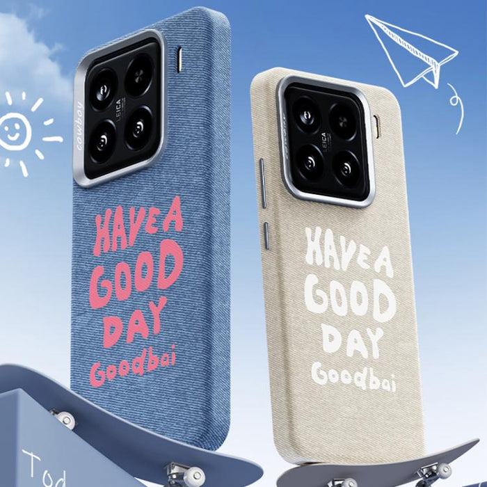 Hermosa funda magnética para teléfono con textura vaquera y cobertura total., For Xiaomi 17, For Xiaomi 15S Pro, For Xiaomi 15 Pro, For Xiaomi 15, For Xiaomi 14 Pro, For Xiaomi 14