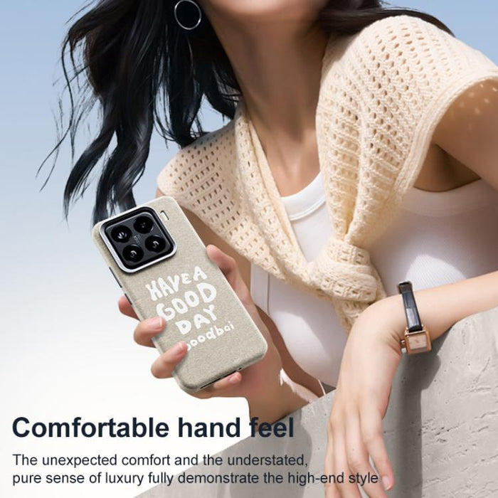 Hermosa funda magnética para teléfono con textura vaquera y cobertura total., For Xiaomi 17, For Xiaomi 15S Pro, For Xiaomi 15 Pro, For Xiaomi 15, For Xiaomi 14 Pro, For Xiaomi 14