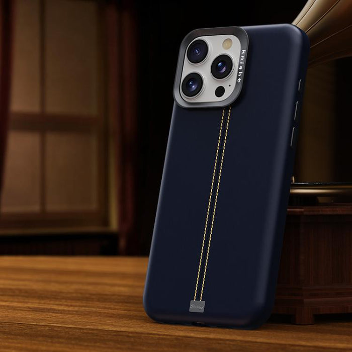 Funda magnética para teléfono Jazz Series con marco de metal texturizado y piel vegana de estilo retro., For iPhone 17 Pro Max, For iPhone 17 Pro, For iPhone 17, For iPhone Air, For iPhone 16 Pro Max, For iPhone 16 Pro, For iPhone 16 Plus, For iPhone 1...