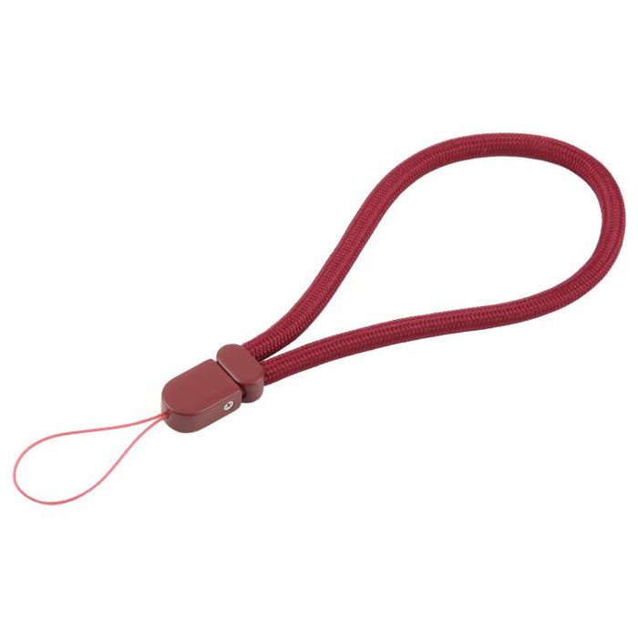 Mini cordón ajustable para teléfono con cierre automático, estilo escudo.
