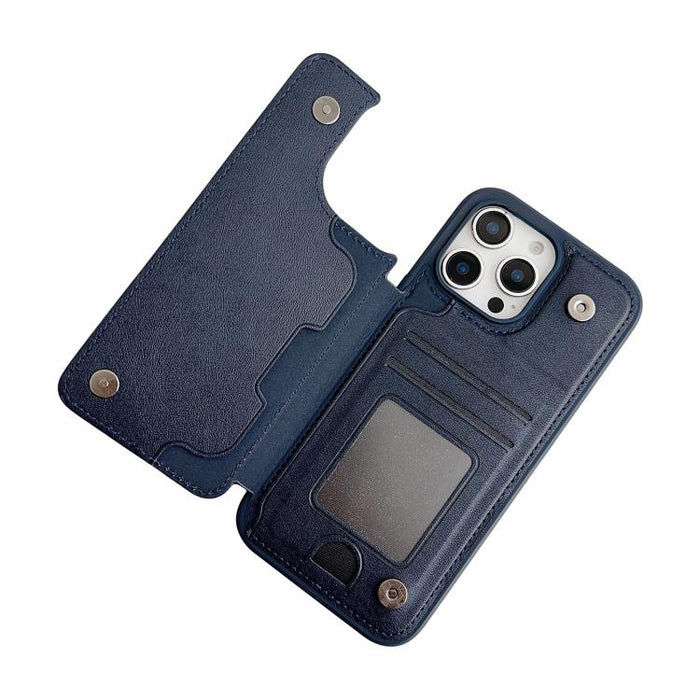 Funda para teléfono con tarjetero multifuncional y cierre magnético, For iPhone 14 Pro Max, For iPhone 13 Pro Max, For iPhone 13 Pro, For iPhone 12 / 12 Pro, For iPhone 12 Pro Max, For iPhone 11, For iPhone XR