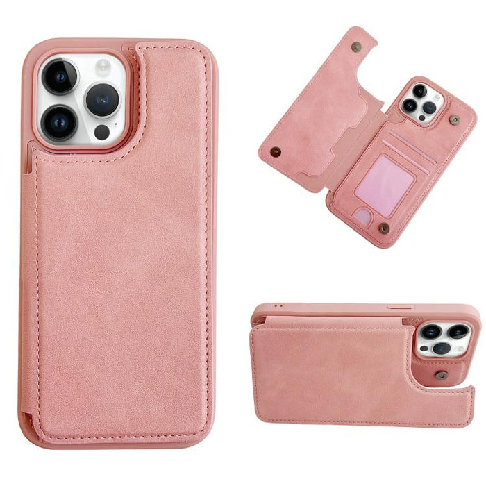 Funda para teléfono con tarjetero multifuncional y cierre magnético, For iPhone 14 Pro Max, For iPhone 13 Pro Max, For iPhone 13 Pro, For iPhone 12 / 12 Pro, For iPhone 12 Pro Max, For iPhone 11, For iPhone XR
