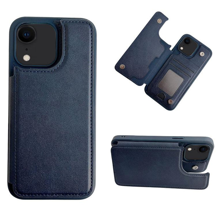 Funda para teléfono con tarjetero multifuncional y cierre magnético, For iPhone 14 Pro Max, For iPhone 13 Pro Max, For iPhone 13 Pro, For iPhone 12 / 12 Pro, For iPhone 12 Pro Max, For iPhone 11, For iPhone XR