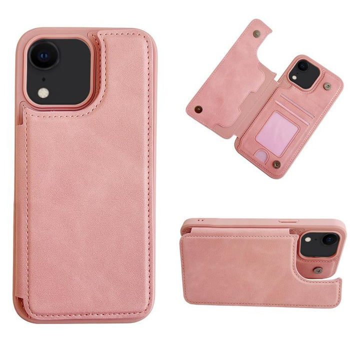 Funda para teléfono con tarjetero multifuncional y cierre magnético, For iPhone 14 Pro Max, For iPhone 13 Pro Max, For iPhone 13 Pro, For iPhone 12 / 12 Pro, For iPhone 12 Pro Max, For iPhone 11, For iPhone XR