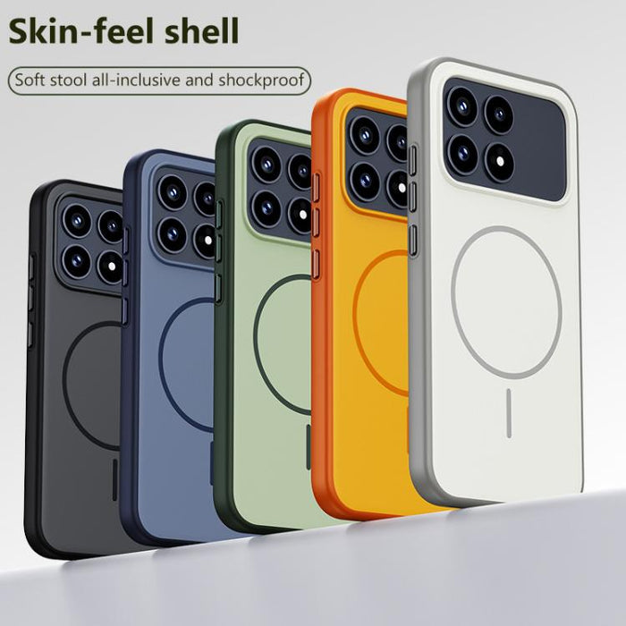 Funda magnética de cobertura total para teléfono Boundless Series con tacto de piel, For Redmi K90, For Redmi K90 Pro Max