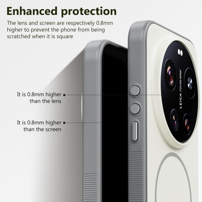 Funda magnética de cobertura total para teléfono Boundless Series con tacto de piel, For Xiaomi 17 Ultra, For Xiaomi 17 Pro Max, For Xiaomi 17 Pro, For Xiaomi 17