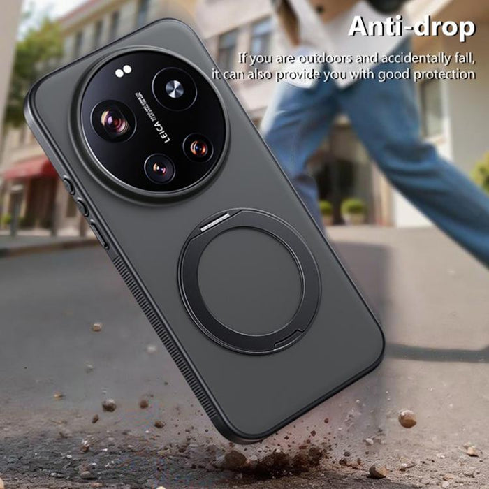 Funda para teléfono con soporte magnético y tacto suave de la serie Boundless, For Xiaomi 17 Ultra