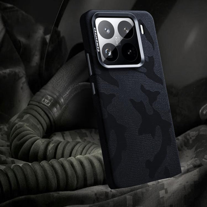 Funda magnética antigolpes con cobertura total y diseño de camuflaje para teléfono, For Xiaomi 15S Pro, For Xiaomi 15 Pro, For Xiaomi 15, For Xiaomi 14 Pro, For Xiaomi 14, For Xiaomi 13 Pro, For Xiaomi 13