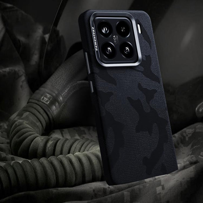 Funda magnética antigolpes con cobertura total y diseño de camuflaje para teléfono, For Xiaomi 15S Pro, For Xiaomi 15 Pro, For Xiaomi 15, For Xiaomi 14 Pro, For Xiaomi 14, For Xiaomi 13 Pro, For Xiaomi 13