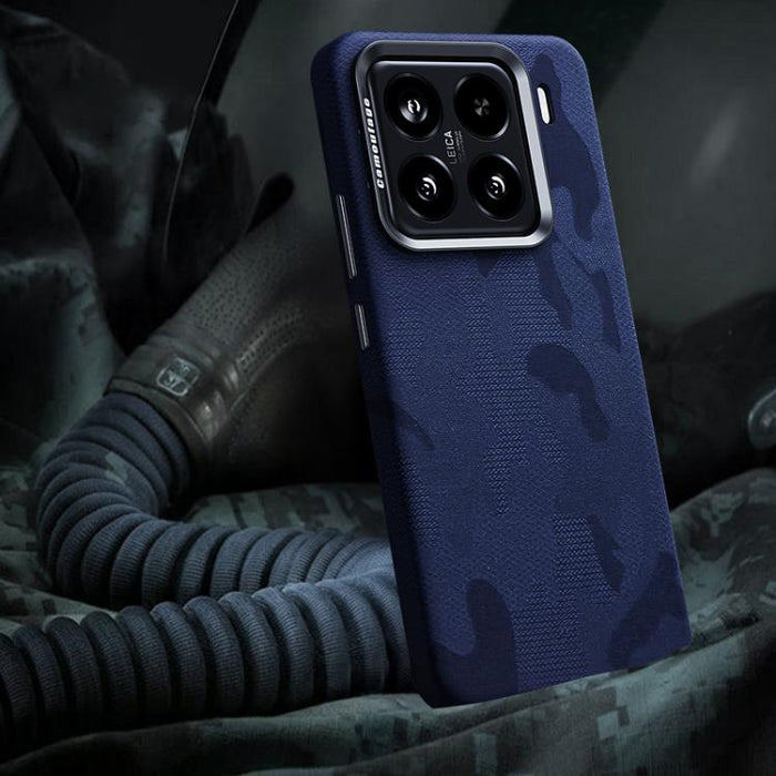 Funda magnética antigolpes con cobertura total y diseño de camuflaje para teléfono, For Xiaomi 15S Pro, For Xiaomi 15 Pro, For Xiaomi 15, For Xiaomi 14 Pro, For Xiaomi 14, For Xiaomi 13 Pro, For Xiaomi 13