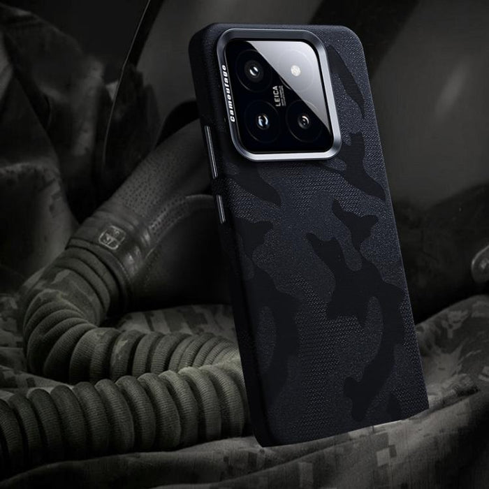 Funda magnética antigolpes con cobertura total y diseño de camuflaje para teléfono, For Xiaomi 15S Pro, For Xiaomi 15 Pro, For Xiaomi 15, For Xiaomi 14 Pro, For Xiaomi 14, For Xiaomi 13 Pro, For Xiaomi 13