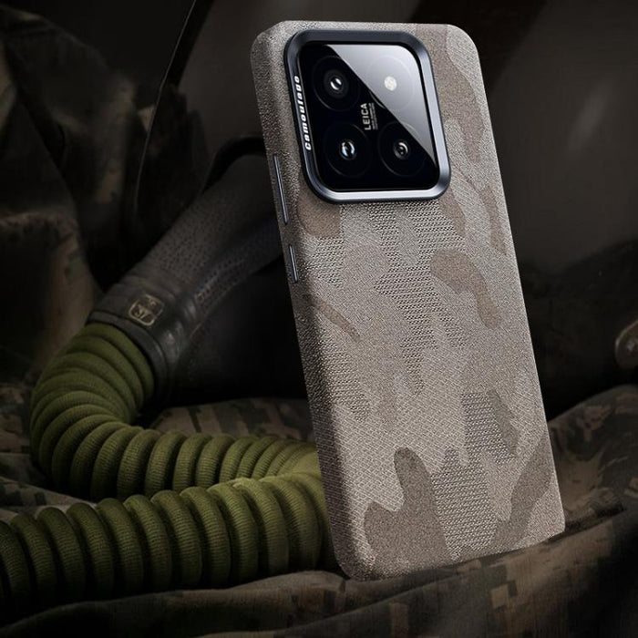 Funda magnética antigolpes con cobertura total y diseño de camuflaje para teléfono, For Xiaomi 15S Pro, For Xiaomi 15 Pro, For Xiaomi 15, For Xiaomi 14 Pro, For Xiaomi 14, For Xiaomi 13 Pro, For Xiaomi 13