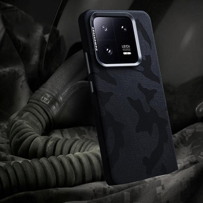Funda magnética antigolpes con cobertura total y diseño de camuflaje para teléfono, For Xiaomi 15S Pro, For Xiaomi 15 Pro, For Xiaomi 15, For Xiaomi 14 Pro, For Xiaomi 14, For Xiaomi 13 Pro, For Xiaomi 13