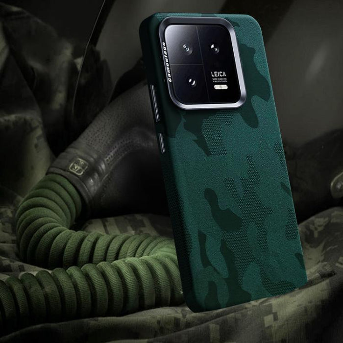 Funda magnética antigolpes con cobertura total y diseño de camuflaje para teléfono, For Xiaomi 15S Pro, For Xiaomi 15 Pro, For Xiaomi 15, For Xiaomi 14 Pro, For Xiaomi 14, For Xiaomi 13 Pro, For Xiaomi 13