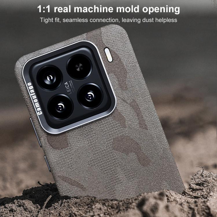 Funda magnética antigolpes con cobertura total y diseño de camuflaje para teléfono, For Xiaomi 15S Pro, For Xiaomi 15 Pro, For Xiaomi 15, For Xiaomi 14 Pro, For Xiaomi 14, For Xiaomi 13 Pro, For Xiaomi 13